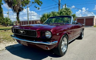 Photo of a 1966 Ford Mustang Convertible for sale