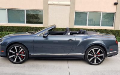 Photo of a 2014 Bentley Continental GT V8 S Convertible for sale