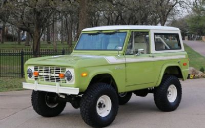 Photo of a 1975 Ford Bronco 5.0-Liter Coyote V8 Restomod for sale