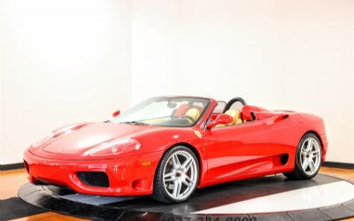 Photo of a 2002 Ferrari 360 Spider Convertible for sale