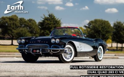 Photo of a 1961 Chevrolet Corvette Convertible Dual-Quad 283 CI V-8, 4-Speed Restored for sale