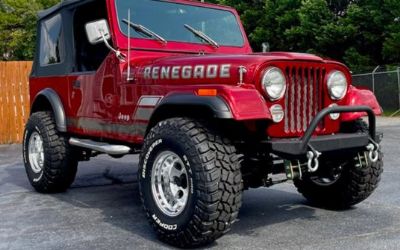 1983 Jeep CJ-7 Renegade Custom Fuel-Injected 304 CI V-8