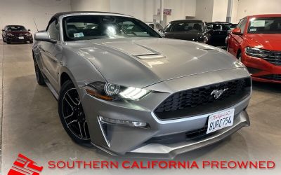 Photo of a 2021 Ford Mustang Ecoboost Premium Convertible for sale