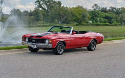 Photo of a 1972 Chevrolet Chevelle SS Convertible LS5 Matching Numbers for sale