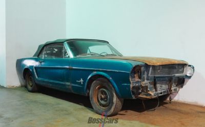 Photo of a 1965 Ford Mustang 289 Convertible Twilight Turquoise – Proje for sale