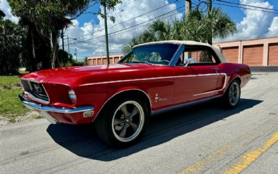 Photo of a 1968 Ford Mustang Convertible for sale