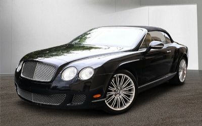 2010 Bentley Continental GT Speed Convertible