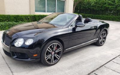 2013 Bentley Continental GT V8 Convertible