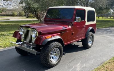 1981 Jeep CJ-7 SUV