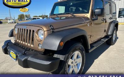 Photo of a 2015 Jeep Wrangler Unlimited 4WD 4DR Sport for sale