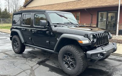 Photo of a 2024 Jeep Wrangler 4-DOOR Willys SUV for sale