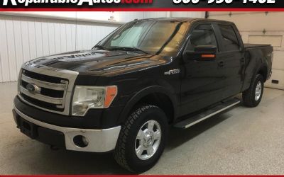 Photo of a 2014 Ford F-150 XLT Supercrew 4WD Repairable Theft Damage for sale