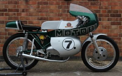 Photo of a 1963 Motobi 125 Factory Racer for sale