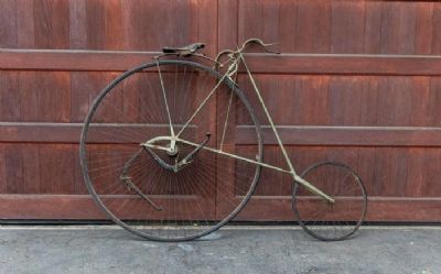 Photo of a 1880 High Wheel Safety Bicycle for sale