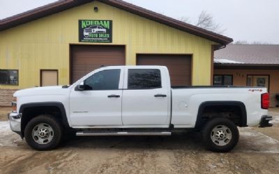 Photo of a 2016 Chevrolet Silverado 2500HD Work Truck for sale