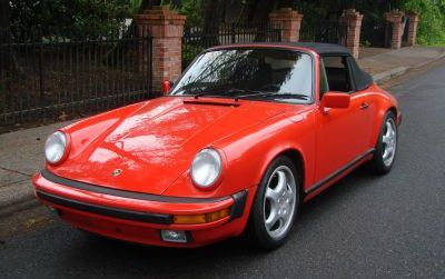 Photo of a 1989 Porsche 911 Convertible for sale