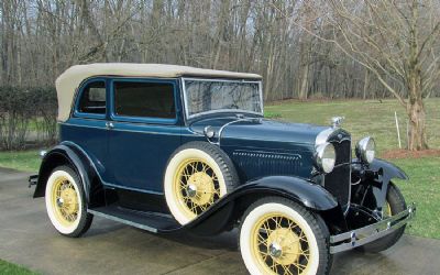 Photo of a 1931 Ford Model A 400-A Convertible Sedan for sale