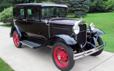 Photo of a 1930 Ford Model A Deluxe Town Sedan for sale