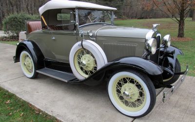 Photo of a 1930 Ford Model A Deluxe Roadster for sale