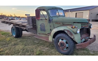 Photo of a 1945 GMC Truck With 13' Flatbed for sale