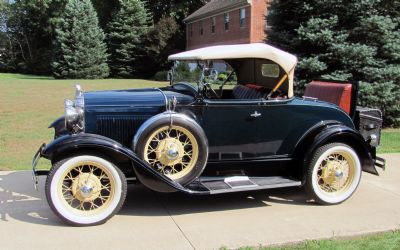 Photo of a 1930 Ford Model A Deluxe Roadster for sale