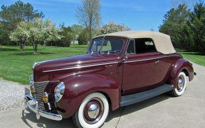 Photo of a 1940 Ford Deluxe Convertible for sale