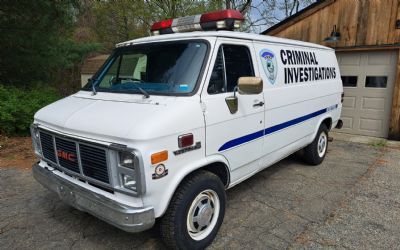 Photo of a 1989 GMC Police 3500 1 Ton Van Police for sale