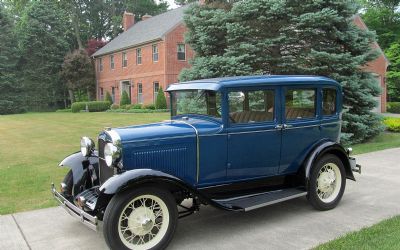 1931 Ford Model A Standard Fordor Sedan By Briggs