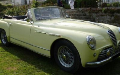 Photo of a 1949 Alfa Romeo 6C 2500 Convertible for sale