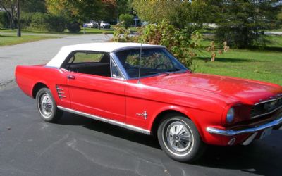 Photo of a 1966 Ford Mustang Convertible for sale