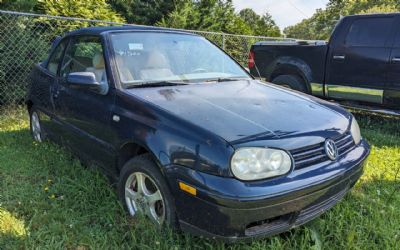 Photo of a 2001 Volkswagen Cabrio GLS 2DR Convertible for sale