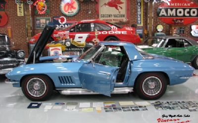 Photo of a 1967 Chevrolet Corvette Marina Blue 427-390HP, Factory Air, Bloomington Gold for sale
