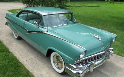 1956 Ford Fairlane Victoria Tudor Hardtop Coupe