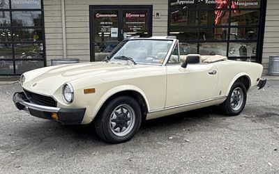 Photo of a 1980 Fiat 124 Spider 2000 Convertible Roadster for sale