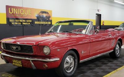 Photo of a 1966 Ford Mustang Convertible for sale