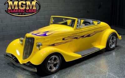 Photo of a 1934 Ford Custom 34 Custom Build Roadster Fuel Injection 302 C4 Auto for sale