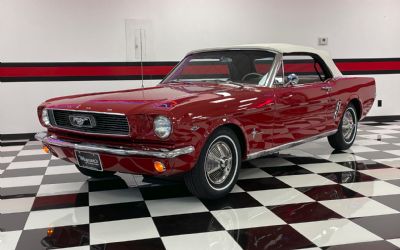 Photo of a 1966 Ford Mustang Convertible for sale