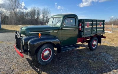 Photo of a 1946 Ford F-100 Restored Stake Rack Pickup for sale
