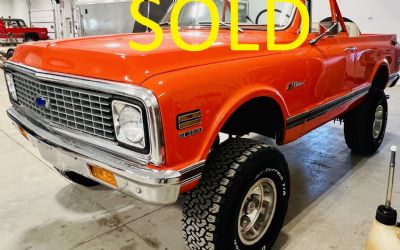 Photo of a 1972 Chevrolet Blazer 4 X 4 CST for sale