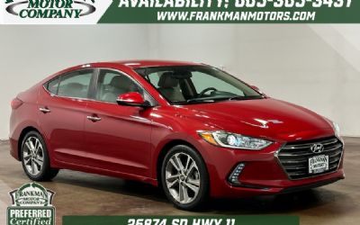 Photo of a 2017 Hyundai Elantra Limited for sale