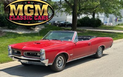 Photo of a 1966 Pontiac GTO TRI Power 389CID 4 SPD Fun Convertible for sale