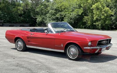 Photo of a 1967 Ford Mustang Convertible for sale