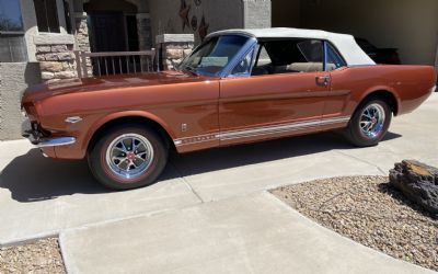 Photo of a 1966 Ford Mustang K-CODE GT Convertible for sale
