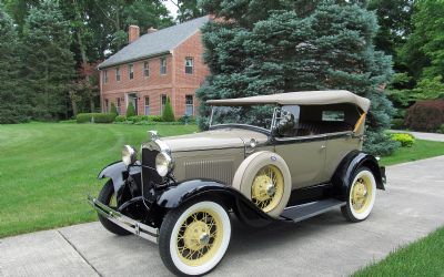 Photo of a 1931 Ford Model A Deluxe Two Door Phaeton Convertible for sale