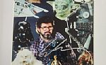  Star Wars George Lucas Autographed Print