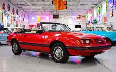 Photo of a 1984 Ford Mustang Convertible for sale