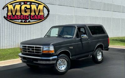 Photo of a 1995 Ford Bronco Eddie Bauer 2DR 4WD SUV for sale