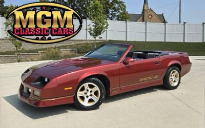 Photo of a 1988 Chevrolet Camaro IROC Z 2DR Convertible for sale