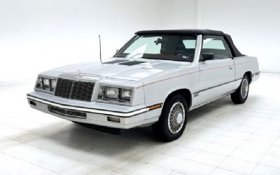 Photo of a 1985 Chrysler Lebaron Turbo Convertible for sale