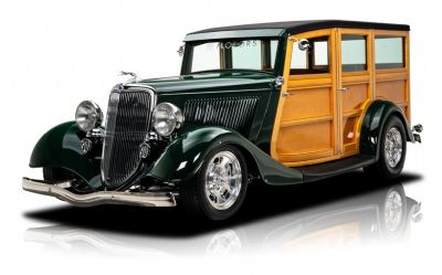 Photo of a 1934 Ford Woody By Brizio 1934 Ford Woody Wagon for sale